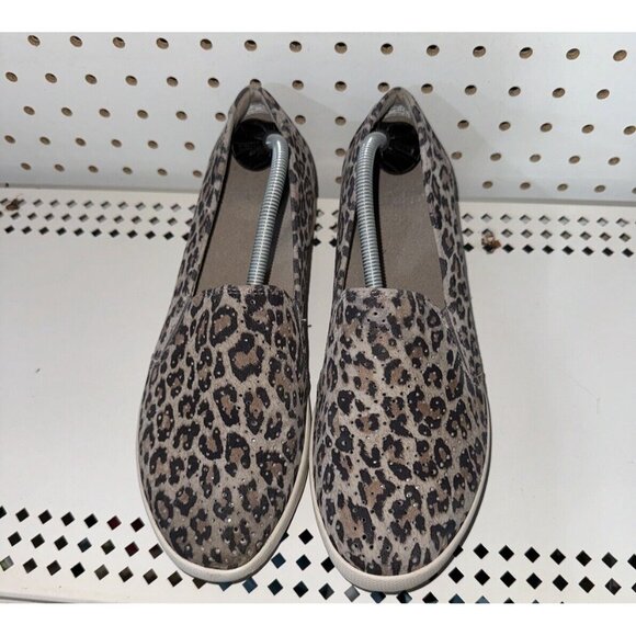 Dansko Odina Womens Suede Casual Slip On Loafers Size EU 39 US 8.5 9 Leopard - Picture 4 of 8